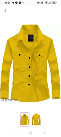 Men Regular Fit Solid Casual ShirtName: Men Regular Fit Solid Casual ShirtFabric: Cotton BlendSleeve Length: Long SleevesPattern: SolidNet Quantity (N): 1Sizes:M (Chest Size: 40 in, Length Size: 28.5 in) L (Chest Size: 42 in, Length Size: 29 in) XL (Chest Size: 44 in, Length Size: 30 in) This Formal shirt that is a must-have in your closet. Classily designed with a button down coll