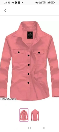 Men Regular Fit Solid Casual ShirtName: Men Regular Fit Solid Casual ShirtFabric: Cotton BlendSleeve Length: Long SleevesPattern: SolidNet Quantity (N): 1Sizes:M (Chest Size: 40 in, Length Size: 28.5 in) L (Chest Size: 42 in, Length Size: 29 in) XL (Chest Size: 44 in, Length Size: 30 in) This Formal shirt that is a must-have in your closet. Classily designed with a button down coll
