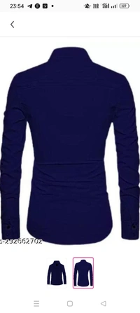 Men Regular Fit Solid Casual ShirtName: Men Regular Fit Solid Casual ShirtFabric: Cotton BlendSleeve Length: Long SleevesPattern: SolidNet Quantity (N): 1Sizes:M (Chest Size: 40 in, Length Size: 28.5 in) L (Chest Size: 42 in, Length Size: 29 in) XL (Chest Size: 44 in, Length Size: 30 in) This Formal shirt that is a must-have in your closet. Classily designed with a button down coll