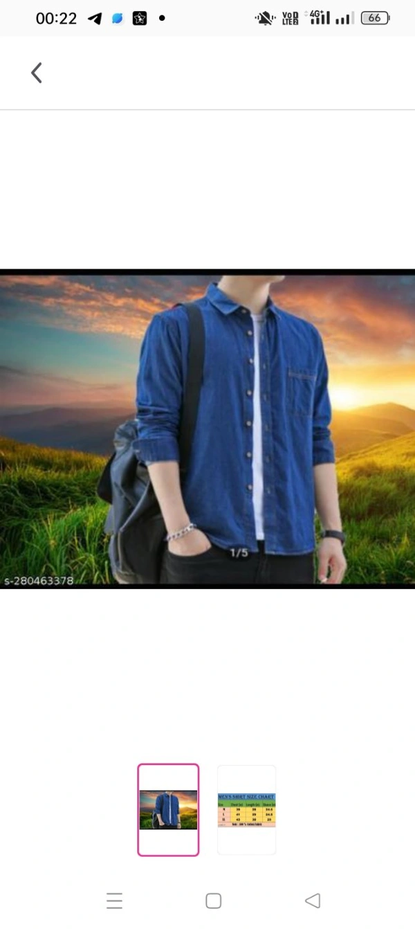 shirt dor menName: shirt dor menFabric: DenimSleeve Length: Long SleevesPattern: SolidNet Quantity (N): 1Sizes:M (Chest Size: 39 in, Length Size: 28 in) L (Chest Size: 41 in, Length Size: 29 in) XL (Chest Size: 43 in, Length Size: 30 in) Country of Origin: India