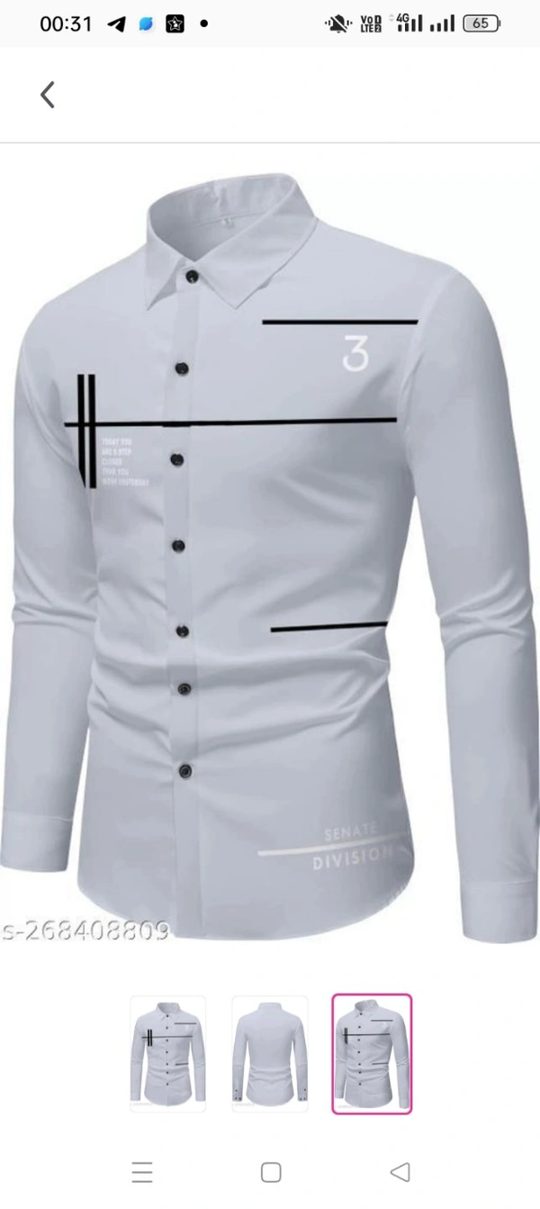 High Demand gajaniFabric: CottonSleeve Length: Long SleevesPattern: StripedNet Quantity (N): 1Sizes:M (Chest Size: 36 in, Length Size: 27 in) L (Chest Size: 38 in, Length Size: 27.5 in) XL (Chest Size: 40 in, Length Size: 28 in) Elevate your casual wardrobe with this fashionable shirt crafted from premium cotton fabric. Brought to you by G Plus Store, this shirt is adorned with a b