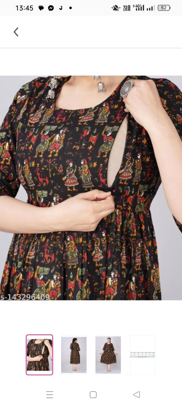 Womens Rayon Zip Kurta & KurtisFabric: RayonSleeve Length: Three-Quarter SleevesPattern: PrintedCombo of: SingleSizes:XS (Bust Size: 34 in) S (Bust Size: 36 in) M (Bust Size: 38 in) L (Bust Size: 40 in) XL (Bust Size: 42 in) XXL (Bust Size: 44 in) XXXL (Bust Size: 46 in) Women's Anarkali Printed Cotton Zip Kurtis & KurtaCountry of Origin: India