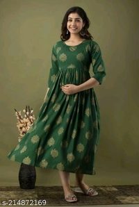  Maternity KurtisFabric: RayonSleeve Length: Three-Quarter SleevesStitch Type: StitchedFit/ Shape: MaternityPattern: PrintedCombo of: SingleSizes: M (Bust Size: 38 in, Top Length Size: 48 in, Waist Size: 32 in, Bottom Length Size: 48 in) L (Bust Size: 40 in, Top Length Size: 48 in, Waist Size: 34 in, Bottom Length Size: 48 in) XL (Bust Size: 42 in, Top Length Siz