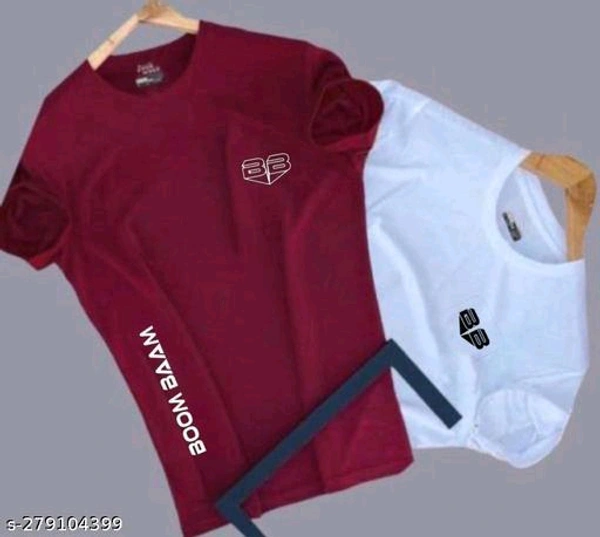  mens stylish lycra t shirtFabric: LycraSleeve Length: Short SleevesPattern: PrintedNet Quantity (N): 1Sizes:S, M, L, XL, XXLT shirt men’sCountry of Origin: India