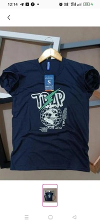 SWIFTLY Men's Pure Cotton Trap Print Round Neck Half Sleeve TshirtName: SWIFTLY Men's Pure Cotton Trap Print Round Neck Half Sleeve TshirtFabric: CottonSleeve Length: Short SleevesPattern: PrintedNet Quantity (N): 1  Sizes: S M L XL  XXL Origin:India 