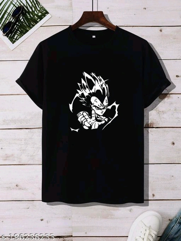 GOKU & VEGETA  anime printed tshirt for men , kakarot tshirt , super saiyan tshirt for men , round neck black anime tshirt , premium men tshirtName: GOKU & VEGETA  anime printed tshirt for men , kakarot tshirt , super saiyan tshirt for men , round neck black anime tshirt , premium men tshirtFabric: CottonSleeve Length: Short SleevesPattern: PrintedNet Quantity (N): 1S M L XL XXL