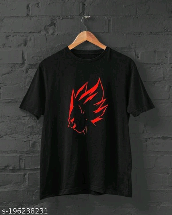 GOKU & VEGETA  anime printed tshirt for men , kakarot tshirt , super saiyan tshirt for men , round neck black anime tshirt , premium men tshirtName: GOKU & VEGETA  anime printed tshirt for men , kakarot tshirt , super saiyan tshirt for men , round neck black anime tshirt , premium men tshirtFabric: CottonSleeve Length: Short SleevesPattern: PrintedNet Quantity (N): 1S M L XL XXL