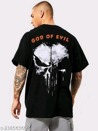 High Demand Trond Stylish Sensational Oversized Half Sleeve T-shirt | Plus Also AvailableFabric: Cotton BlendSleeve Length: Short SleevesPattern: PrintedNet (N): 1 Sizes: S M L XL Xxl Xxxl 