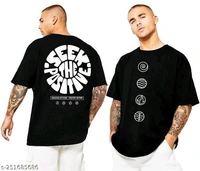 MENS OVER SIZE PRINTED TSHIRT 180GSMFabric: Cotton BlendSleeve Length: Short SleevesPattern: PrintedNet Quantity (N): 1Sizes:M  L  XL  Trendy Mens Printed OverSize Tshirt, loose fit, birthday gift, party tshirt,Three-Quarte