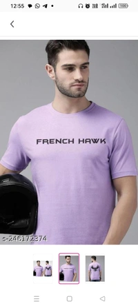 High Demand French Hawk Round Neck Prined Tshirt for MenFabric: CottonSleeve Length: Short SleevesPattern: PrintedNet Quantity (N): 1Sizes:S, M, L, XL, XXL, XXXLCountry of Origin: India