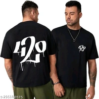 High Demand Luxfio Mens Back Print Cotton Tshirt (Pack of 1)Fabric: CottonSleeve Length: Short SleevesPattern: PrintedNet Quantity (N): 1Sizes:M, L, XL, XXLCountry of Origin: India