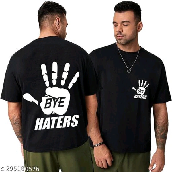 High Demand Luxfio Mens Back Print Cotton Tshirt (Pack of 1)Fabric: CottonSleeve Length: Short SleevesPattern: PrintedNet Quantity (N): 1Sizes:M, L, XL, XXLCountry of Origin: India
