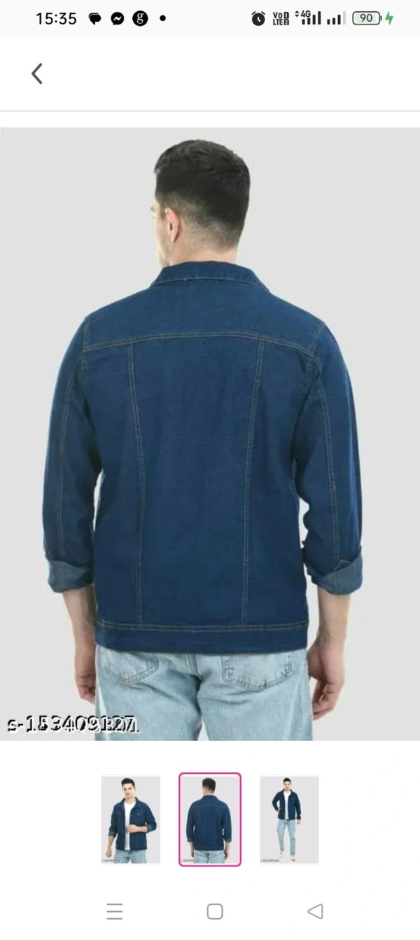High Demand MENS JACKET  COLOR OLIVE GREEN  Fabric: Cotton BlendSleeve Length: Long SleevesPattern: SolidNet Quantity (N): 1Sizes:S (Length Size: 24 in) M (Length Size: 25 in) L (Length Size: 25 in) XL (Length Size: 26 in) Country of Origin: India