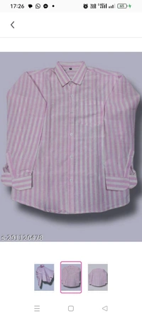 khadi cotton shirts.full.PATTAFabric: Khadi CottonSleeve Length: Long SleevesPattern: StripedNet Quantity (N): 1Sizes:M, L, XL, XXL, XXXLBEST QUALITY KHADI COTTON SHIRTS FOR MEN AND BOYS COMFORTABLE SIZE BEST CHOICE AND YOUR CHOICE..Country of Origin: India