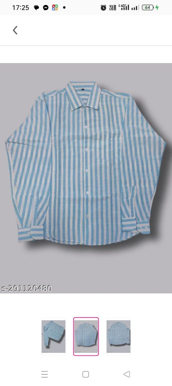 khadi cotton shirts.full.PATTAFabric: Khadi CottonSleeve Length: Long SleevesPattern: StripedNet Quantity (N): 1Sizes:M, L, XL, XXL, XXXLBEST QUALITY KHADI COTTON SHIRTS FOR MEN AND BOYS COMFORTABLE SIZE BEST CHOICE AND YOUR CHOICE..Country of Origin: India