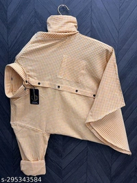 High Demand 002 KHADI COTTON SHIRT ORANGEFabric: Khadi CottonSleeve Length: Long SleevesPattern: PrintedNet Quantity (N): 1Sizes:M (Chest Size: 40 in) L (Chest Size: 42 in) XL (Chest Size: 44 in) XXL (Chest Size: 46 in) Country of Origin: India