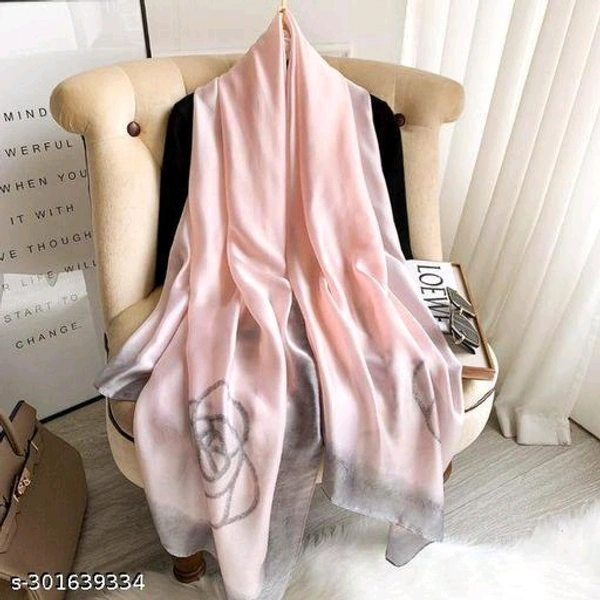 High Demand Scarfbybirds Scarf & StolesFabric: SilkPattern: PrintedNet Quantity (N): 1Premium Imitation Silk MaterialSizes: Free Size (Length Size: 1.8 m) Country of Origin: India