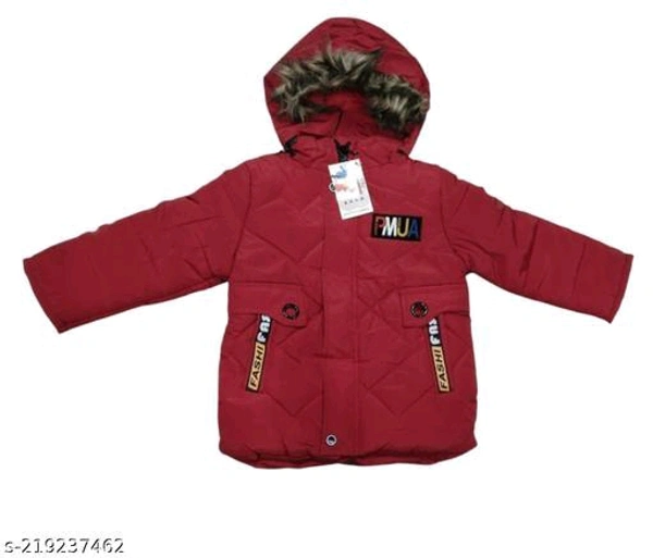 Baby Boys Kids Jacket & Coats With Hood 3 Years to 6 Years Name: Baby Boys Kids Jacket & Coats With Hood 3 Years to 6 Years Fabric: WoolSleeve Length: Long SleevesPattern: SolidNet Quantity (N): 1Sizes: 3-4 Years, 5-6 YearsCountry of Origin: India