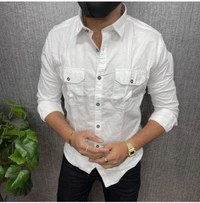 *Premium. Quality Levi's Collar Cotton Shirt Artical**BRAND:- Levi's* *23k Showroom Article**Premium Quality Shirts**100% Cotton Shirts**Very Soft & Comfort Feel**4 Colours**Full Sleeves*Size : *M38 L40 XL42*(Brand Standard Sizes)***Shipping Free ✌**Full Stock**350 Pcs Available in stock**See Video For Quality*Best Quality Guranteed
