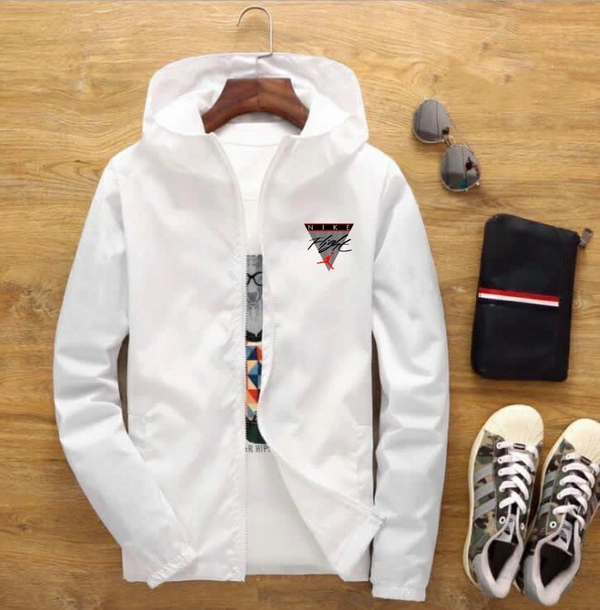 Name : Nike Jordan Dry Fit Lycra Uppers  Product Details :*Very Premium Quality Puma Lycra Hud Jacket Artical**Brand - NIKE JORDAN**Very Premium Quality**❇️ STORE ARTICLE❇️**4 WAY LYCRA STUFF**🎊10A QUALITY🎊**STANDERD SIZES*   *SIZES = M38. L40. XL42 XXL44*  Free ship**QUALITY AWESOME*Full StockNo Cancellation See video For Quality chkFABRIC : DRYFIT LYCRASIZES : M-38, L-40, XL-42