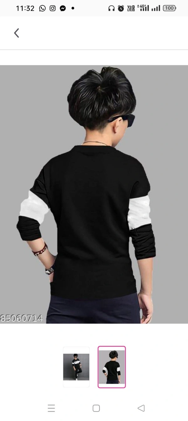  Tinkle Stylish Boys Top & Bottom SetsTop Fabric: Cotton BlendBottom Fabric: Cotton BlendSleeve Length: Long SleevesTop Pattern: PrintedBottom Pattern: SolidNet Quantity (N): SingleSizes:2-3 Years, 3-4 Years, 5-6 Years, 7-8 Years, 8-9 Years, 10-11 Years, 11-12 Years, 13-14 Years, 15-16 YearsThe set is ideal for various casual occasions, wheth