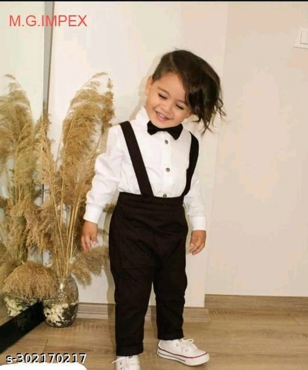Modern Stylish Boys Top & Bottom SetsTop Fabric: Cotton BlendBottom Fabric: Cotton BlendSleeve Length: Long SleevesTop Pattern: SolidBottom Pattern: SolidNet Quantity (N): SingleSizes:0-1 Years, 1-2 Years, 2-3 Years, 3-4 Years, 4-5 YearsCountry of Origin: India