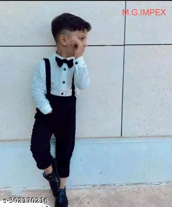 Modern Stylish Boys Top & Bottom SetsTop Fabric: Cotton BlendBottom Fabric: Cotton BlendSleeve Length: Long SleevesTop Pattern: SolidBottom Pattern: SolidNet Quantity (N): SingleSizes:0-1 Years, 1-2 Years, 2-3 Years, 3-4 Years, 4-5 YearsCountry of Origin: India