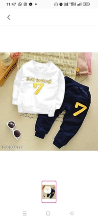 High Demand CUTE KIDS SETTop Fabric: CottonBottom Fabric: CottonSleeve Length: Long SleevesTop Pattern: PrintedBottom Pattern: PrintedNet Quantity (N): SingleAdd-Ons: No Add OnsSizes:0-1 Years, 1-2 Years, 2-3 Years, 3-4 Years, 4-5 YearsCountry of Origin: India