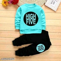  kids clothing setTop Fabric: CottonBottom Fabric: CottonSleeve Length: Long SleevesTop Pattern: PrintedBottom Pattern: PrintedNet Quantity (N): SingleAdd-Ons: No Add OnsSizes:0-1 Years, 1-2 Years, 2-3 Years, 3-4 Years, 4-5 Years, 5-6 YearsCountry of Origin: India