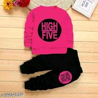  kids clothing setTop Fabric: CottonBottom Fabric: CottonSleeve Length: Long SleevesTop Pattern: PrintedBottom Pattern: PrintedNet Quantity (N): SingleAdd-Ons: No Add OnsSizes:0-1 Years, 1-2 Years, 2-3 Years, 3-4 Years, 4-5 Years, 5-6 YearsCountry of Origin: India