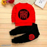  kids clothing setTop Fabric: CottonBottom Fabric: CottonSleeve Length: Long SleevesTop Pattern: PrintedBottom Pattern: PrintedNet Quantity (N): SingleAdd-Ons: No Add OnsSizes:0-1 Years, 1-2 Years, 2-3 Years, 3-4 Years, 4-5 Years, 5-6 YearsCountry of Origin: India