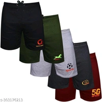 SASHWI cotton shorts - Pack of 5Fabric: CottonPattern: PrintedNet Quantity (N): 5COMFORT SHORTS FOR YOUR LITTLE ONESSizes: 2-3 Years, 3-4 Years, 4-5 Years, 5-6 Years, 6-7 Years, 7-8 Years, 8-9 Years, 9-10 Years, 10-11 Years, 11-12 Years, 12-13 Years, 13-14 Years, 14-15 Years, 15-16 YearsCountry of Origin: India
