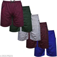 SASHWI cotton shorts - Pack of 5Fabric: CottonPattern: PrintedNet Quantity (N): 5COMFORT SHORTS FOR YOUR LITTLE ONESSizes: 2-3 Years, 3-4 Years, 4-5 Years, 5-6 Years, 6-7 Years, 7-8 Years, 8-9 Years, 9-10 Years, 10-11 Years, 11-12 Years, 12-13 Years, 13-14 Years, 14-15 Years, 15-16 YearsCountry of Origin: India