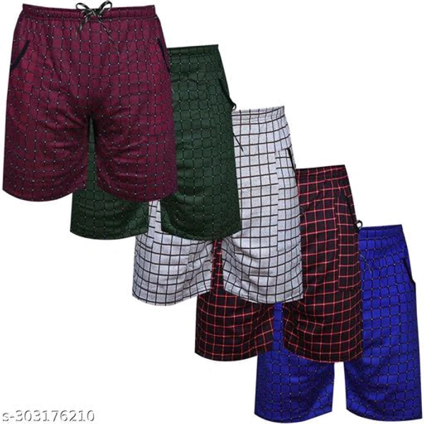 SASHWI cotton shorts - Pack of 5Fabric: CottonPattern: PrintedNet Quantity (N): 5COMFORT SHORTS FOR YOUR LITTLE ONESSizes: 2-3 Years, 3-4 Years, 4-5 Years, 5-6 Years, 6-7 Years, 7-8 Years, 8-9 Years, 9-10 Years, 10-11 Years, 11-12 Years, 12-13 Years, 13-14 Years, 14-15 Years, 15-16 YearsCountry of Origin: India