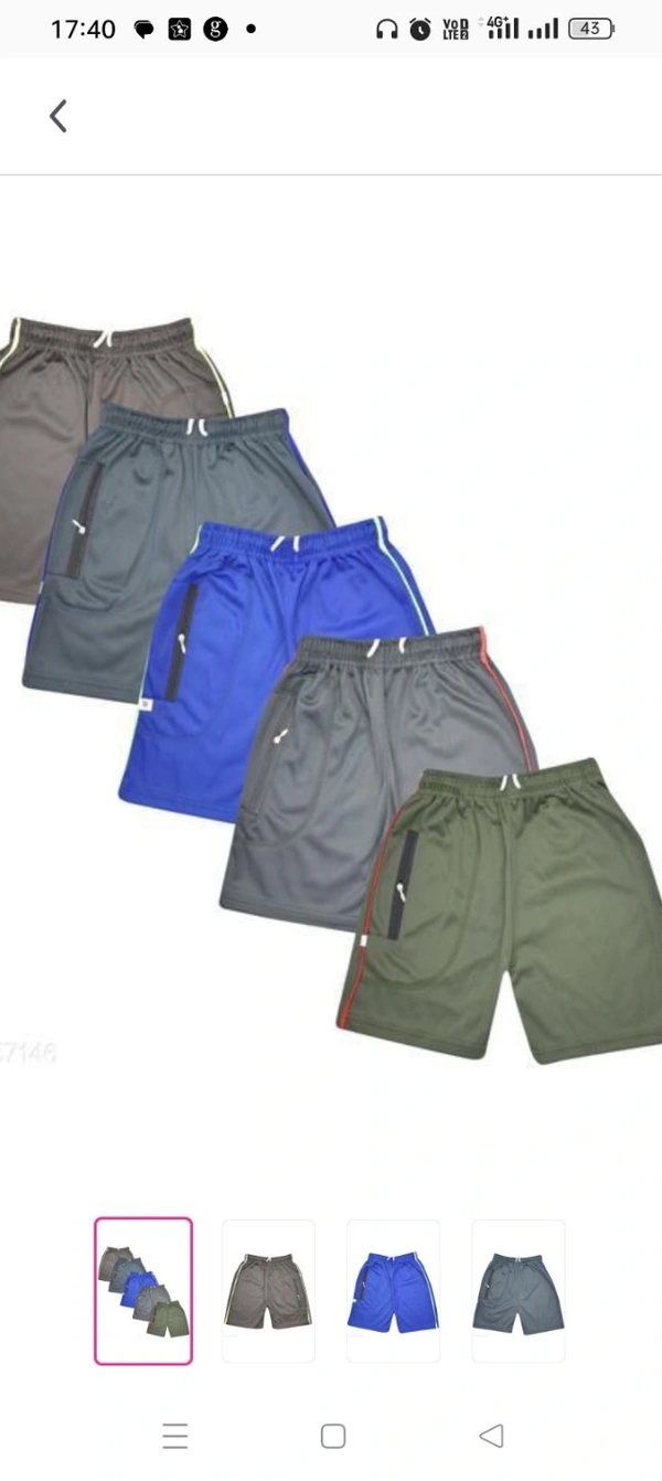  Jisha Boys Shots Super Ployster Set of 5Fabric: CottonPattern: PrintedNet Quantity (N): 5It is dailywear product. It is made from hosiery blend materialSizes: 8-9 Years, 9-10 Years, 10-11 Years, 11-12 Years, 12-13 Years, 13-14 Years, 14-15 Years, 15-16 YearsCountry of Origin: India