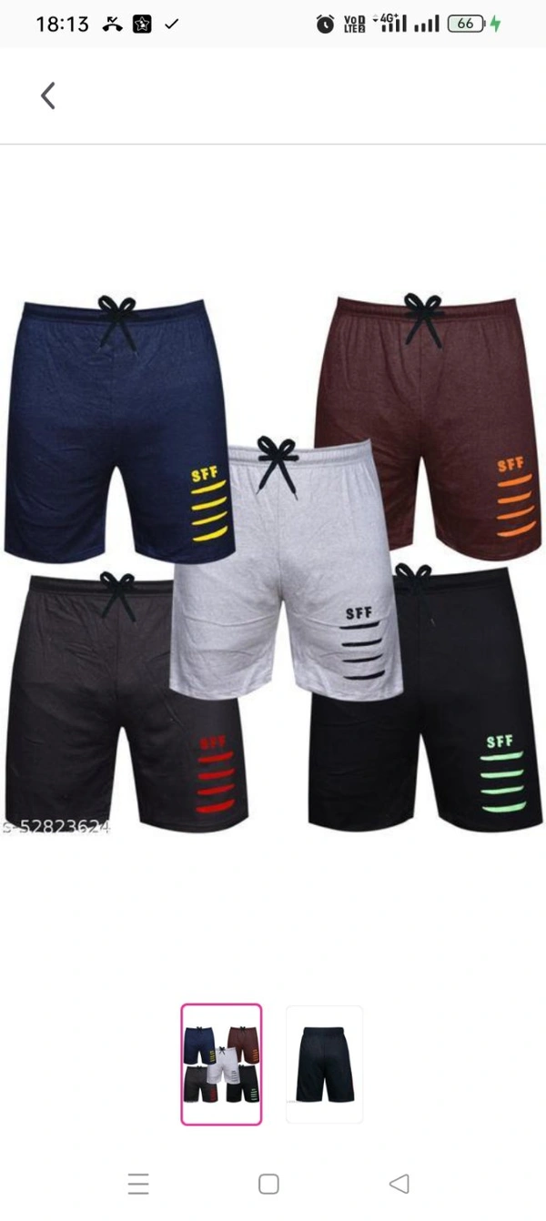 Boys Black Cotton Shorts & Capris Pack Of 5Fabric: CottonPattern: PrintedNet Quantity (N): 5Sizes: 2-3 Years, 3-4 Years, 4-5 Years, 5-6 Years, 6-7 Years, 7-8 Years, 8-9 Years, 9-10 Years, 10-11 Years, 11-12 Years, 12-13 Years, 13-14 Years, 14-15 Years, 15-16 YearsCountry of Origin: India