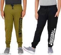 Boys Multicolor Cotton Trackpants & Joggers Pack Of 2Fabric: CottonPattern: PrintedNet Quantity (N): 2Sizes: 6-7 Years, 7-8 YearsCountry of Origin: India