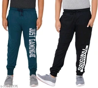  Boys Multicolor Cotton Trackpants & Joggers Pack Of 2Fabric: CottonPattern: PrintedNet Quantity (N): 2Sizes: 6-7 Years, 7-8 YearsCountry of Origin: India