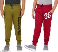  Boys Multicolor Cotton Trackpants & Joggers Pack Of 2Fabric: CottonPattern: PrintedNet Quantity (N): 2Sizes: 6-7 Years, 7-8 YearsCountry of Origin: India