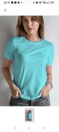 Urbane Fashionable Women Tshirts Name: Urbane Fashionable Women Tshirts Fabric: Cotton BlendSleeve Length: Short SleevesPattern: SolidNet Quantity (N): 1Sizes: S  M L  XL Origin: India