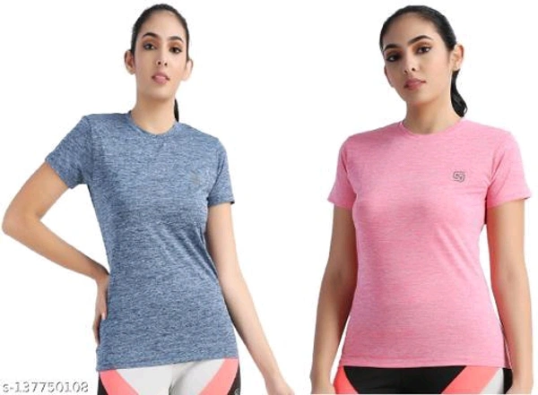 Urbane Fashionable Women Tshirts Name: Urbane Fashionable Women Tshirts Fabric: Cotton BlendSleeve Length: Short SleevesPattern: SolidNet Quantity (N): 1Sizes: S  M L  XL Origin: India