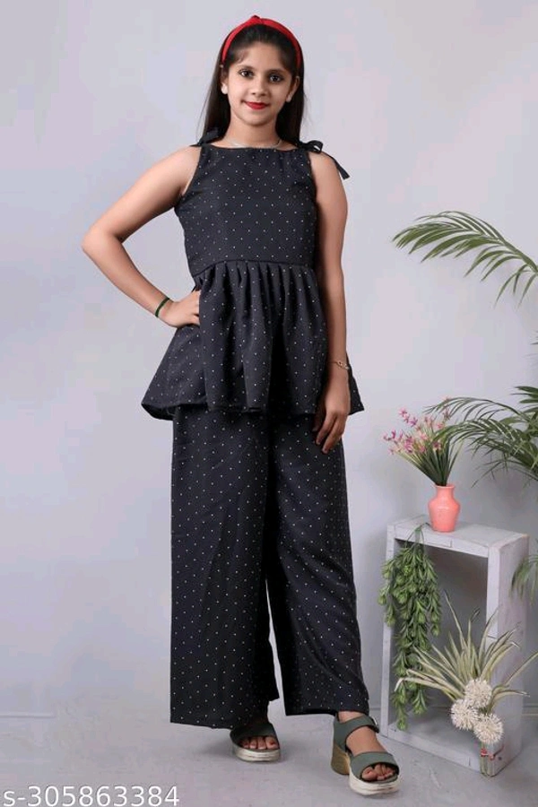 Kachhot Clothing Sets For GirlTop Fabric: CrepeBottom Fabric: CrepeSleeve Length: Shoulder StrapsTop Pattern: SolidBottom Pattern: SolidNet Quantity (N): SingleSizes:4-5 Years, 5-6 Years, 6-7 Years, 7-8 Years, 8-9 Years, 9-10 Years, 10-11 Years, 11-12 Years, 12-13 Years, 13-14 Years, 14-15 Years, 15-16 YearsCountry of Origin: India