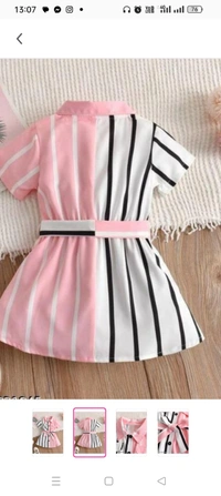  Girl Pink Floral Frock SetFabric: RayonSleeve Length: Short SleevesPattern: PrintedNet Quantity (N): SingleSizes:12-18 Months, 18-24 Months, 1-2 Years, 2-3 Years, 3-4 Years, 4-5 Years, 5-6 Years, 6-7 YearsRADHE FASHION presents this designer Frock girls dress.The best part of the dress is perfect for weddings, birthday parties and special occasions.Cou