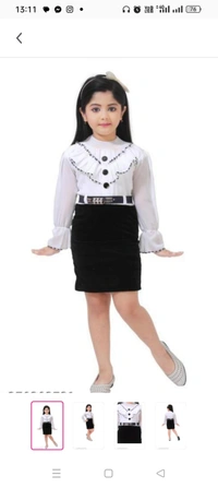 Stylish Agile Elegant Girls Frocks & DressesFabric: Cotton BlendSleeve Length: Long SleevesPattern: SolidNet Quantity (N): SingleSizes:18-24 Months, 1-2 Years, 2-3 Years, 3-4 Years, 4-5 Years, 5-6 Years, 6-7 Years, 7-8 YearsCountry of Origin: India