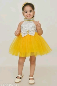 Westren Tie  Frocks & Dresses For Baby GirlsFabric: NetSleeve Length: SleevelessPattern: EmbellishedNet Quantity (N): SingleSizes:0-3 Months, 3-6 Months, 6-9 Months, 6-12 Months, 9-12 Months, 12-18 Months, 18-24 Months, 0-1 Years, 1-2 Years, 2-3 YearsCountry of Origin: India