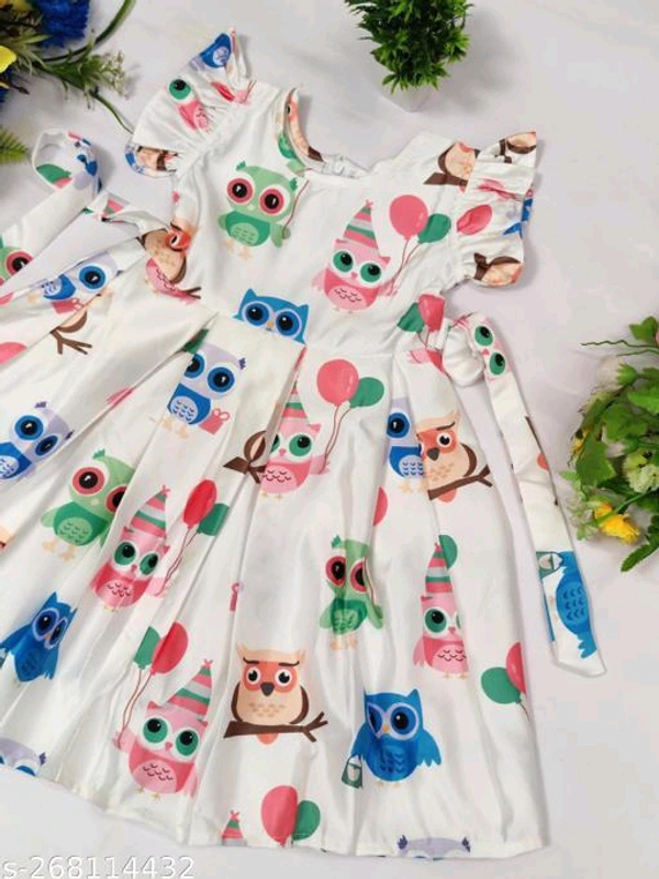  New stylish Green floral Baby Girls Dress/FrocksFabric: SatinSleeve Length: Short SleevesPattern: PrintedNet Quantity (N): SingleSizes:0-6 Months, 6-9 Months, 6-12 Months, 9-12 Months, 12-18 Months, 18-24 Months, 0-1 Years, 1-2 Years, 2-3 Years, 3-4 Years, 4-5 Years, 5-6 Years, 6-7 Years, 7-8 Years, 8-9 YearsThese designs are prin