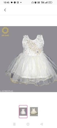 Party Weare Girls White Net Frocks & Dresses Pack Of 1Fabric: NetNet Quantity (N): SingleSizes:3-6 Months, 6-9 Months, 6-12 Months, 9-12 Months, 12-18 Months, 18-24 Months, 0-1 Years, 1-2 Years, 2-3 YearsLi'l princess dress for baby girl.Country of Origin: India