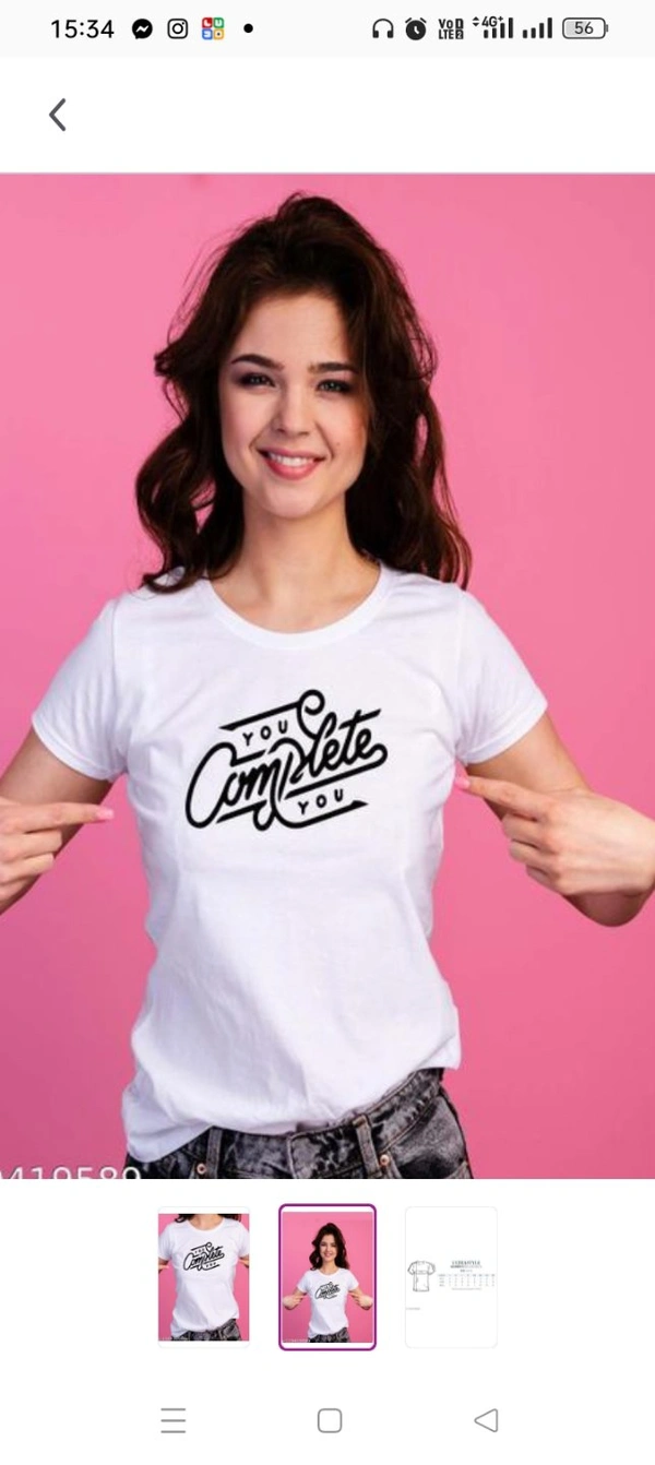 Digitally Graphic Printed High Quality Tshirt for Woman and Girl, latest fashion T-Shirt Combo, trendy women Tshirts, full Stylish Best Selling t-shirts for girls, tops, tshart, tshort, Sale Offer, Sell Discount t shirtsName: You Complete You Digitally Graphic Printed High Quality Tshirt for Woman and Girl, latest fashion T-Shirt Combo, trendy women Tshirts, full Sty