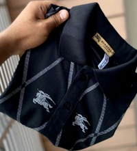 *BRAND - BURBERRY*COLLAR T-SHIRTS ULTIMATE ARTICLEDesigner article  *BEST QUALITY* IMPORTED SAP MATTY stuffFront printing design *7aQuality ✅ Store Articles✅**CUSTOMER FULLY SATISFACTION😍👌**SIZE-  M(38) L(40) XL(42)* freeship* Sap matty stuff very smooth and soft*BEST FOR PERSONAL USE*