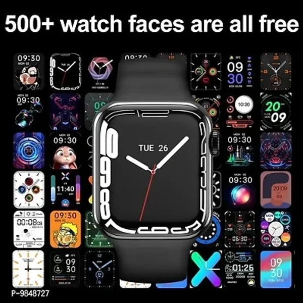 T500 Smartwatch With calling feature and notification Color : Black Net Quantity (N) : 1 Dust Protected 